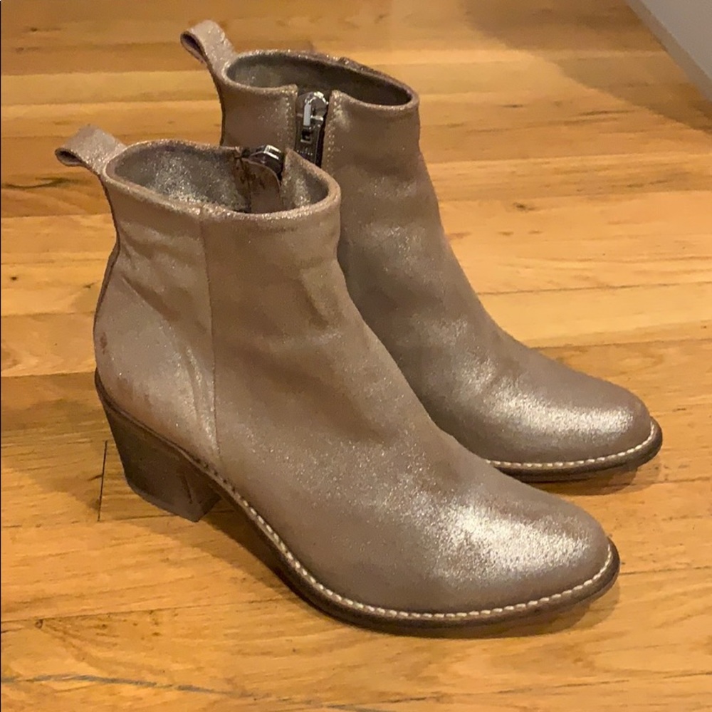 Metallic Diesel Chelsea Show Pinky Ankle Boot